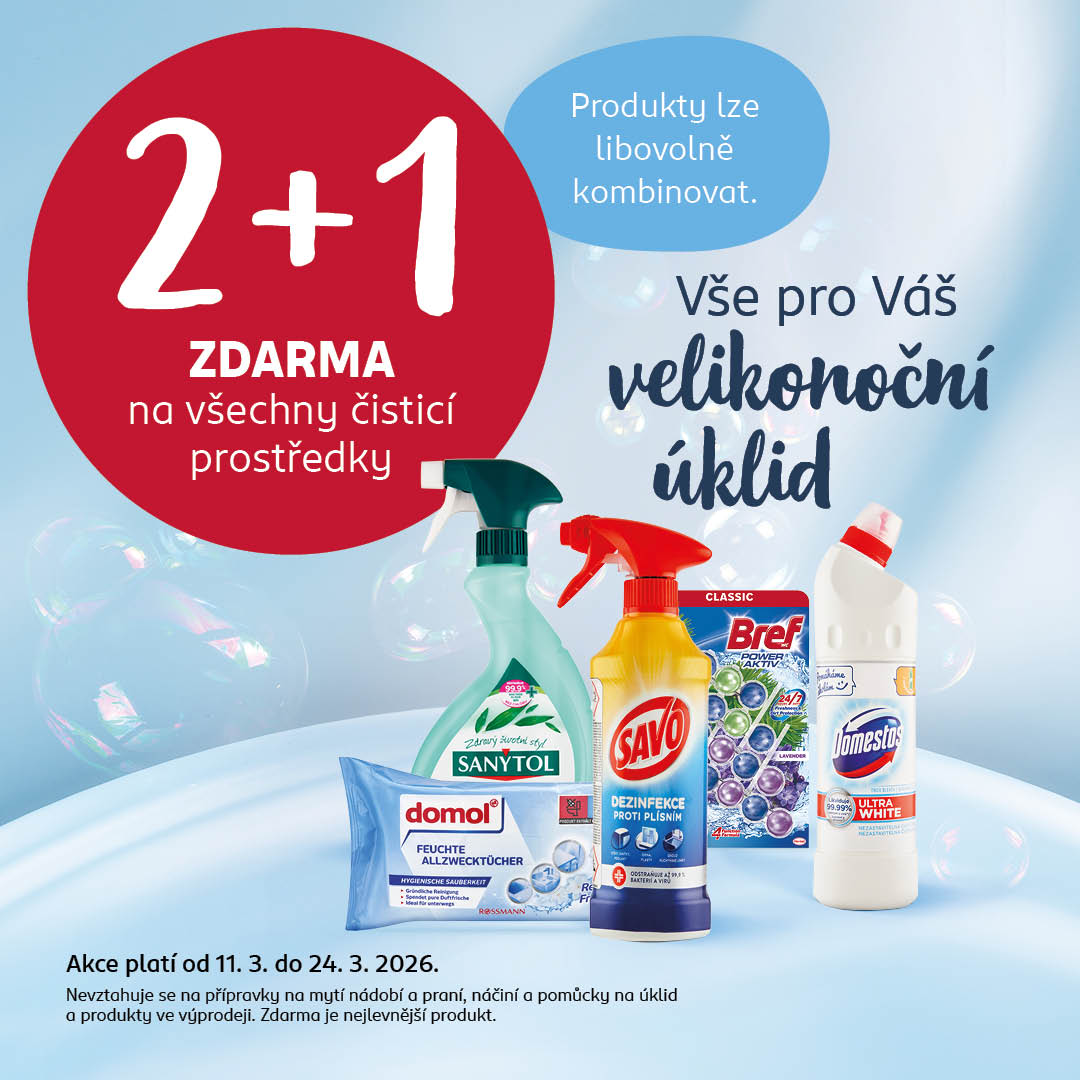 Rossmann akce 2+1